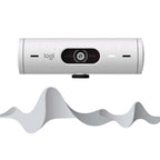Webcam Logitech Brio 500 Blanco Crudo Full Hd - Usb Tipo C