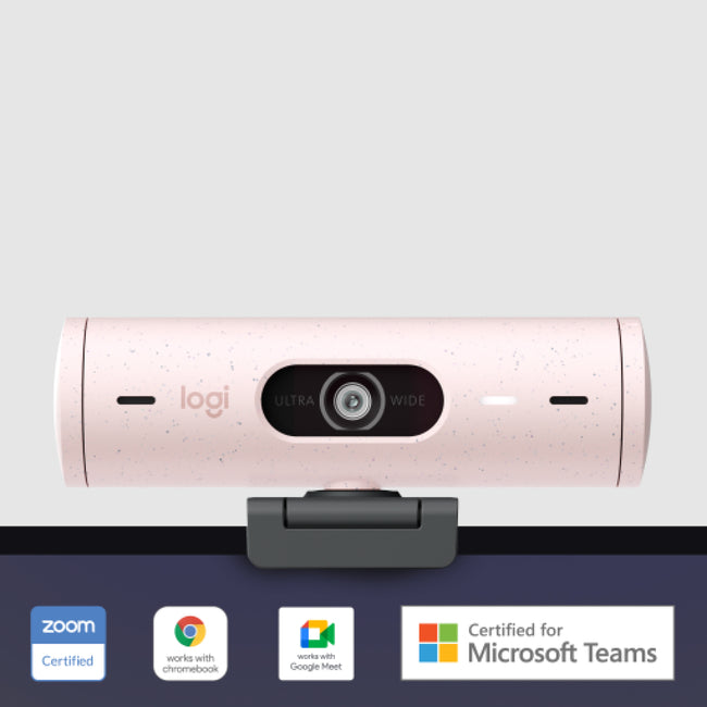 Webcam Logitech Brio 500 Rosa Full Hd - Usb Tipo C Main Image
