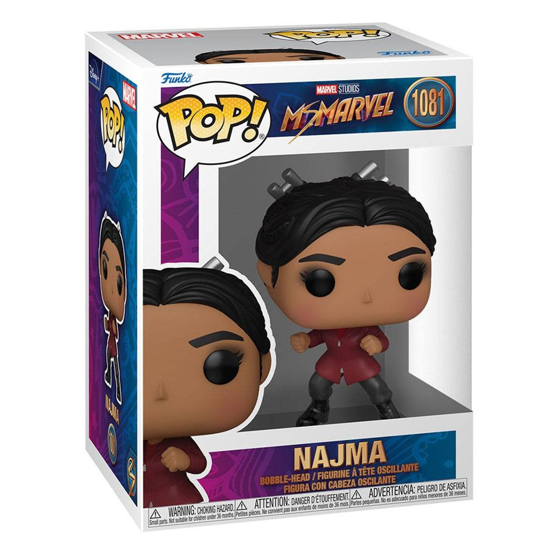 Funko Pop Marvel Ms Marvel Najma 59499