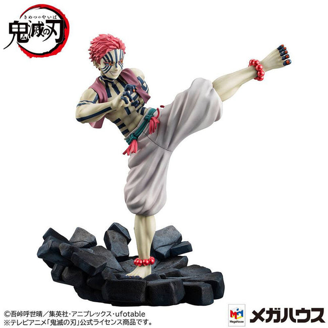 Figura Megahouse Kimetsu No Yaiba Demon Slayer Upper Three Akaza G.e.m Hover Image