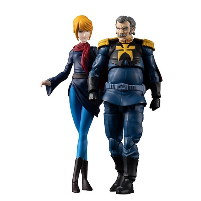 Figuras Megahouse G.m.g Mobilesuit Gundam Principality Of Zeon Army 07 Ramba Ral & Crowley Hamon Hover Image