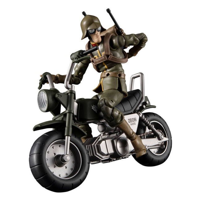 Figura Megahouse G.m.g Mobile Suit Gundam Principality Of Zeon Soldado General Y Moto Hover Image