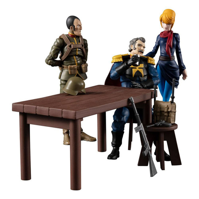 Figuras Megahouse G.m.g Mobile Suit Gundam Principality Of Zeon Team Ramba Ral Set Hover Image
