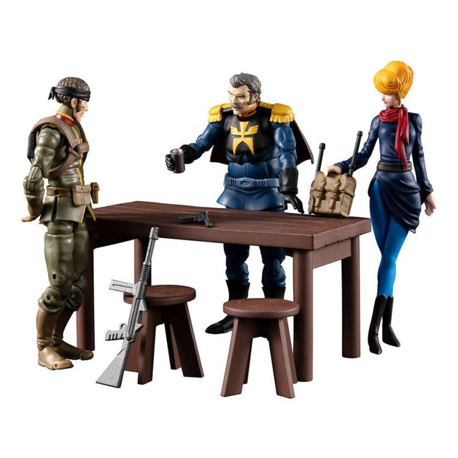 Figuras Megahouse G.m.g Mobile Suit Gundam Principality Of Zeon Team Ramba Ral Set Main Image