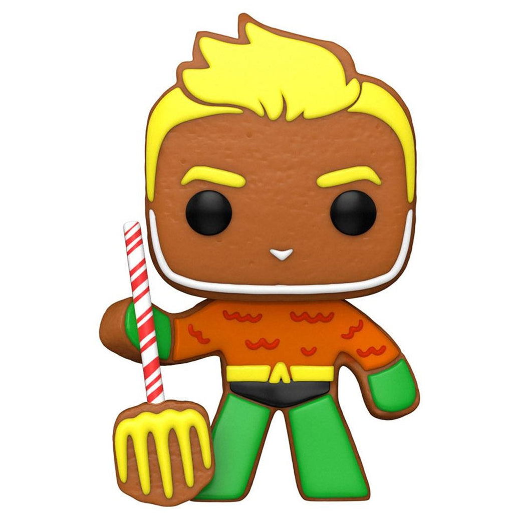 Funko Pop Dc Comics Super Heroes Gingerbread Aquaman 64321