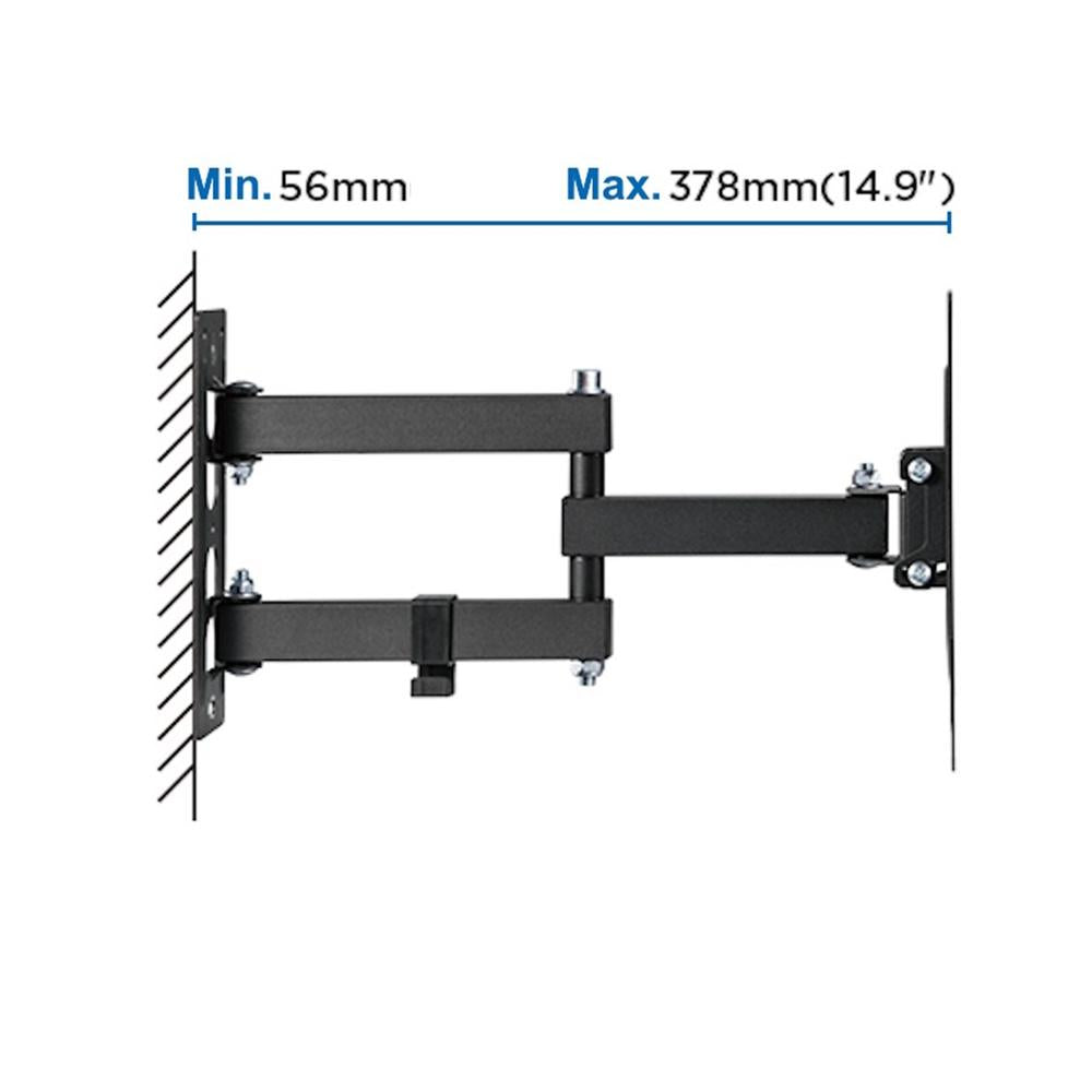 Soporte De Pared Ewent Ew1522 Para Tv Hasta 43 Pulgadas Carga Maxima 30kg