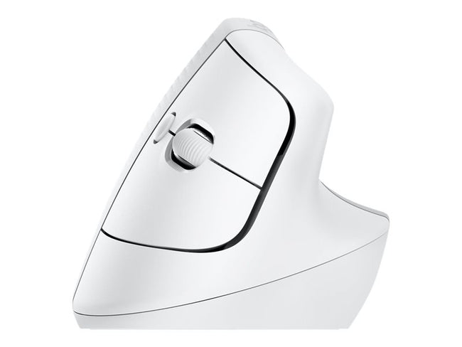 Mouse Raton Vertical Logitech Lift Para Mac 6 Botones 4000 Dpi Wireless Inalambrico Blanco Hueso Main Image