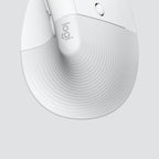 Mouse Raton Vertical Logitech Lift For Business 6 Botones 4000 Dpi Wireless Inalambrico Blanco Hueso