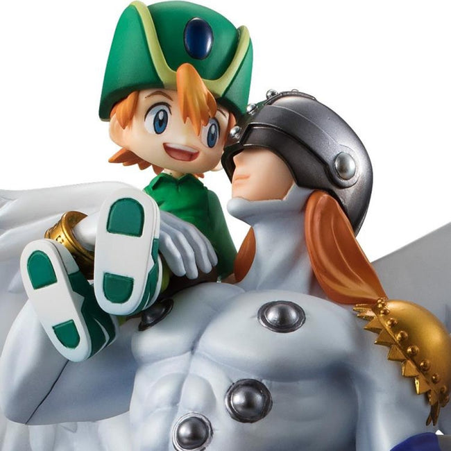 Figura Megahouse Digimon Adventure G.e.m. Angemon & Takaishi Takeru Main Image