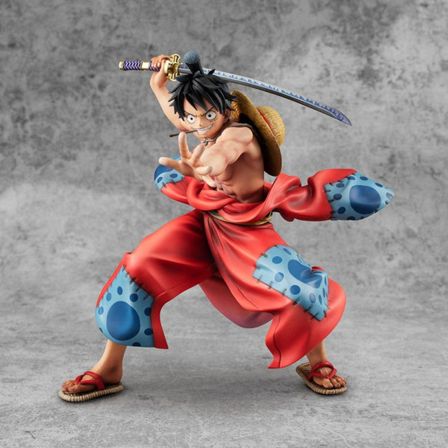 Figura Megahouse One Piece P.o.p Statue Warriors Alliance Luffy Taro Hover Image