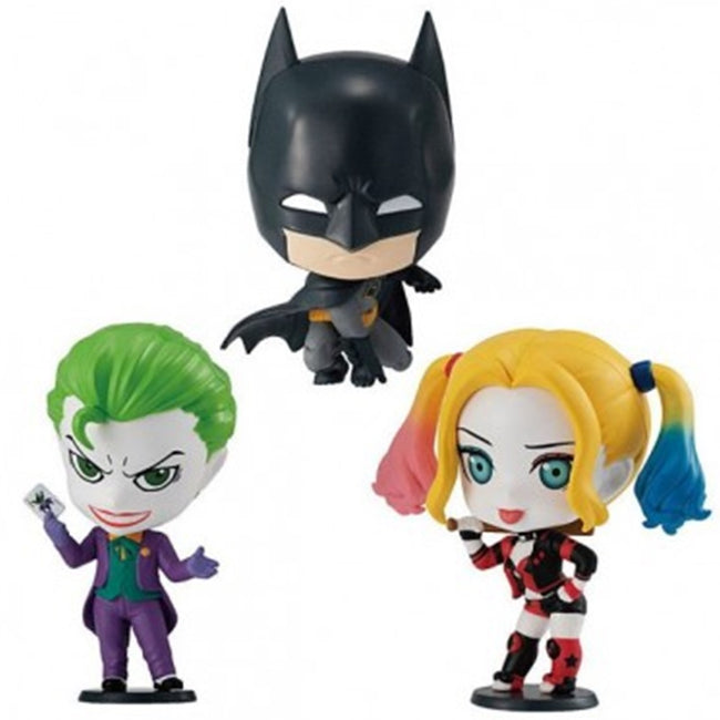 Set Bolas Gashapon Bandai Batman Capchara 01 30 Unidades Hover Image