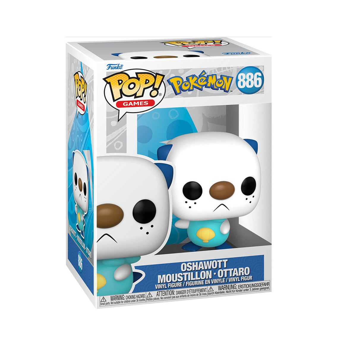 Funko Pop Pokemon Oshawott 69078