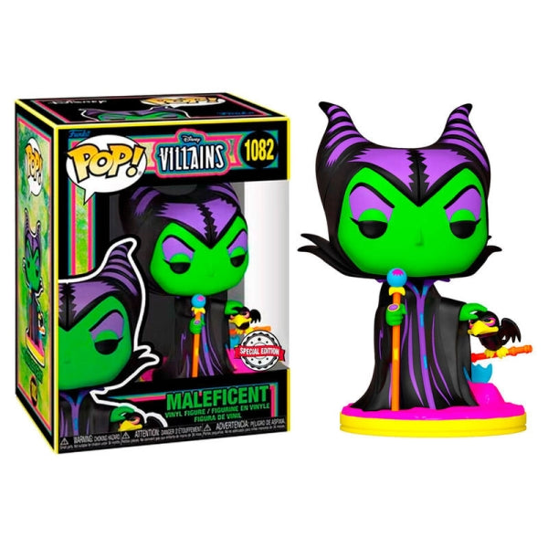 Funko Pop Disney Villanos Malefica Edicion Especial Brillante 60396 Hover Image