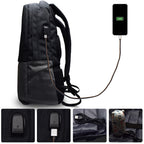 Mochila Ewent Urban Notebook Backpack 17.3 Pulgadas Con Puerto De Carga Usb