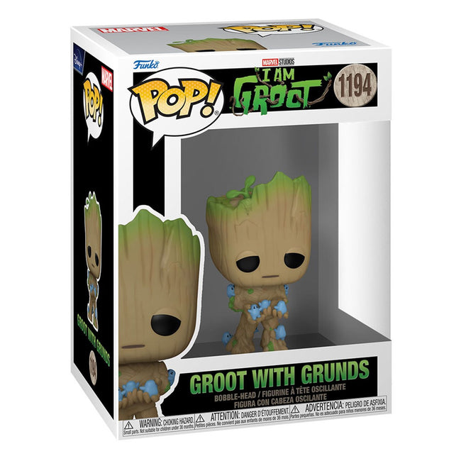 Funko Pop Marvel Guardianes De La Galaxia Groot With Grunds 70652 Main Image