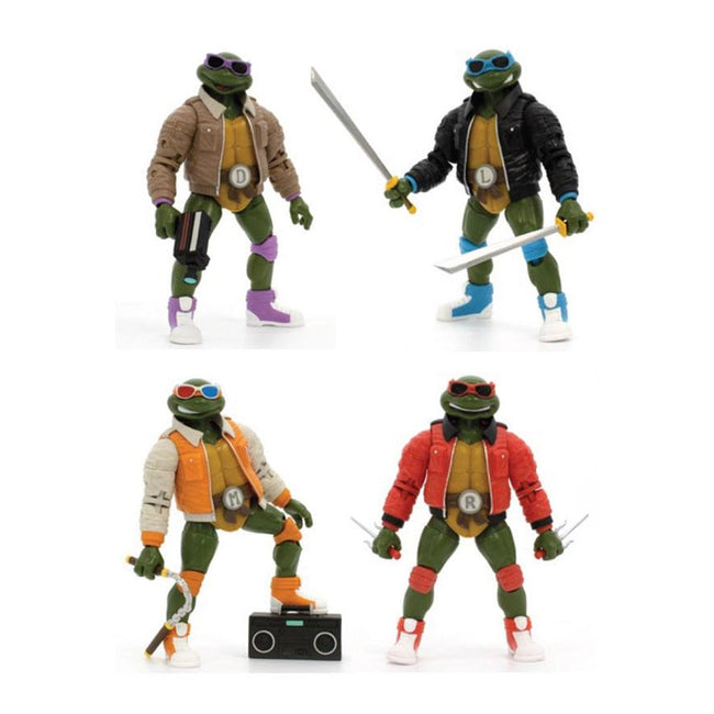 Surtido Figuras (4) The Loyal Subjects Tortugas Ninja Street Gang 13 Cm Exclusive #1 Hover Image
