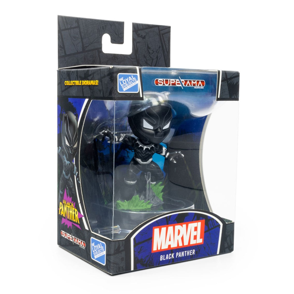 Figura Mini Diorama Superama The Loyal Subjects Black Panther