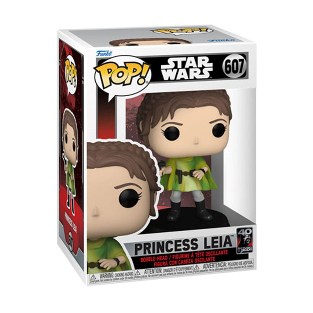 Funko Pop Star Wars Retorno Del Jedi 40 Aniversario Princesa Leia 70747