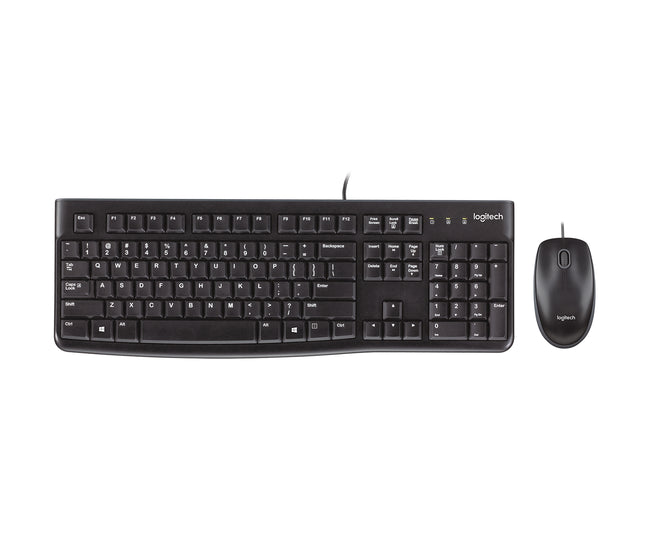 Teclado + Mouse Logitech Mk120 Optico Usb 2.0 Negro Ingles Uk Main Image