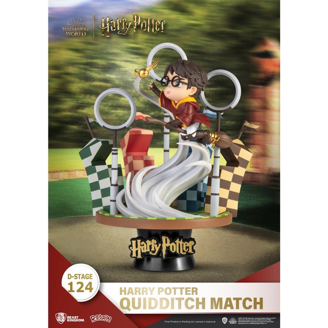 Figura Beast Kingdom Dstage Harry Potter Partido De Quidditch Hover Image