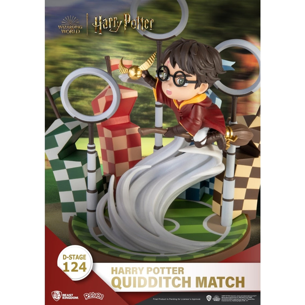 Figura Beast Kingdom Dstage Harry Potter Partido De Quidditch