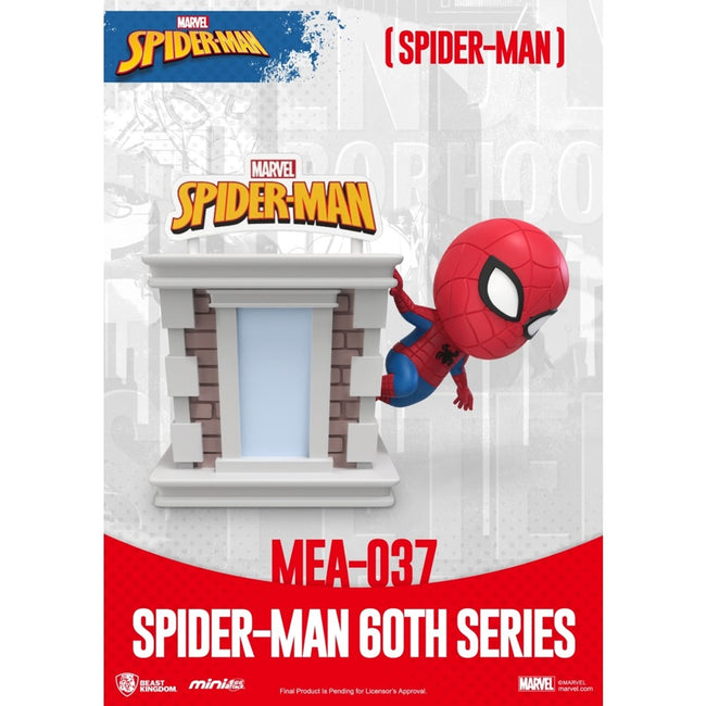 Figura Mini Egg Attack Marvel Spider - Man Japones Serie 60 Aniversario Hover Image