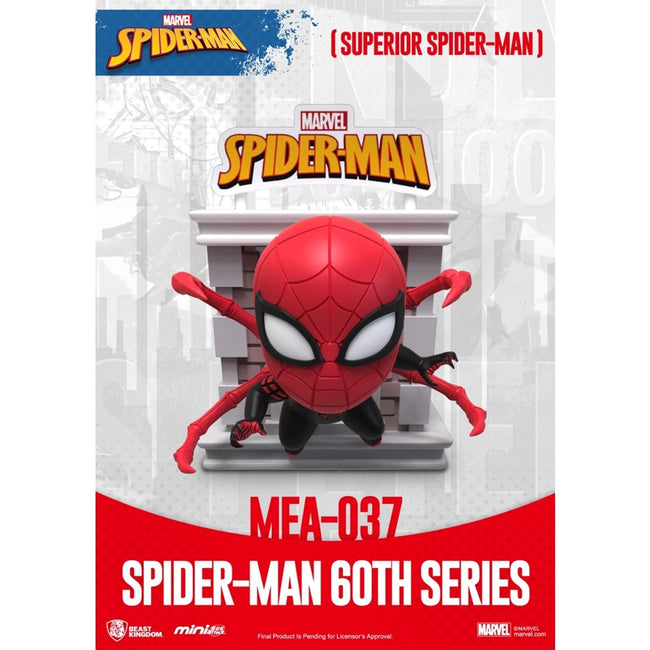 Figura Beast Kingdom Mini Egg Attack Marvel Spider - Man Superior Spider - Man Serie 60 Aniversario Hover Image