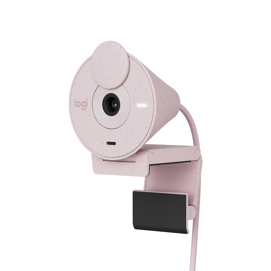 Webcam Logitech Brio 300 Rosado Full Hd - Usb Tipo C