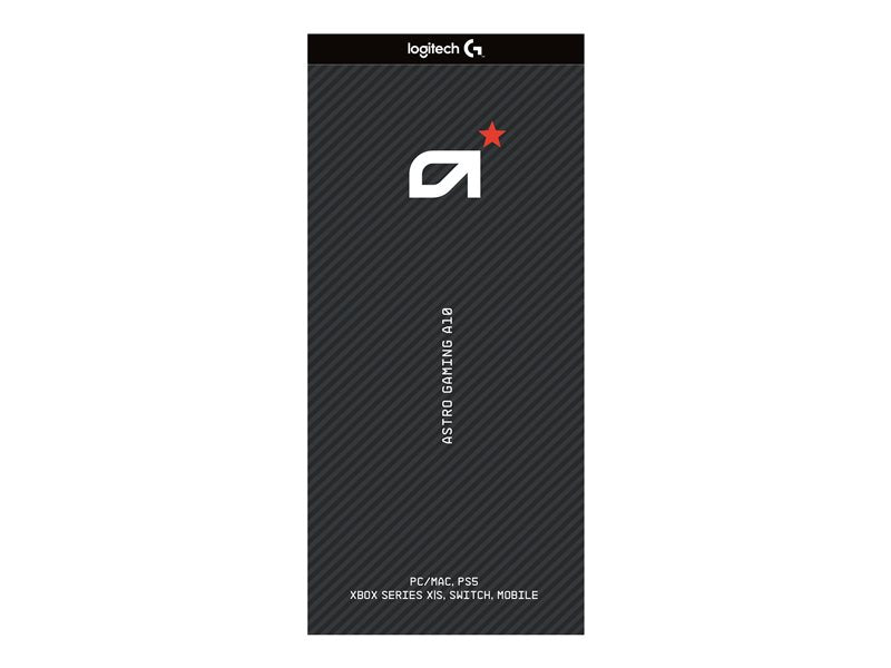 Auriculares Con Microfono Logitech A10 Astro Gaming Gen 2 Jack 3.5mm Negro