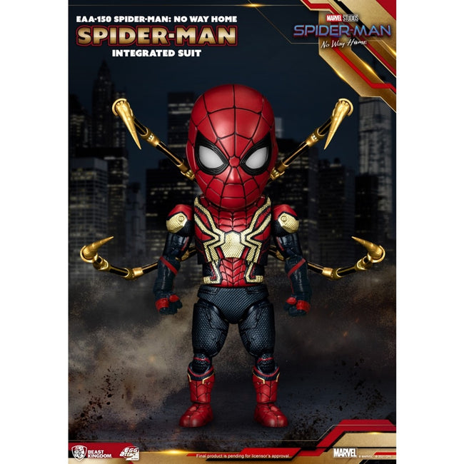 Figura Beast Kingdom Egg Attack Marvel Spider - Man No Way Home Traje Integrado Hover Image