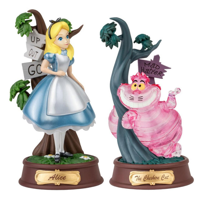 Set De 2 Figuras Mini Dstage Disney Alicia En El Pais De Las Maravillas Color Especial Hover Image