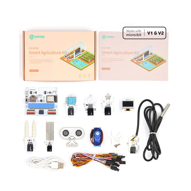 Kit De Sensores Inteligentes Micro:bit Agricultura Inteligente - Smart Agriculture Kit - Sin Placa Hover Image
