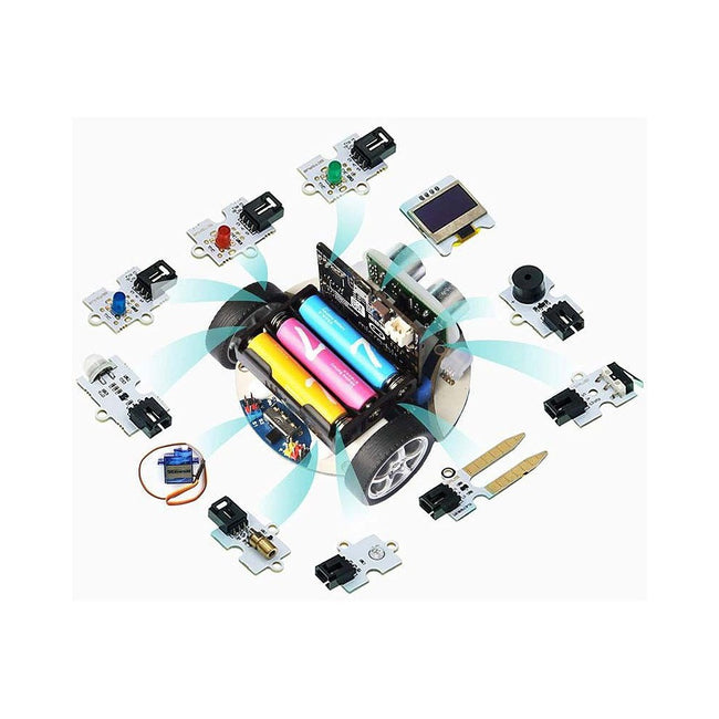 Robot Coche Micro:bit Smart Cutebot Sin Placa Main Image