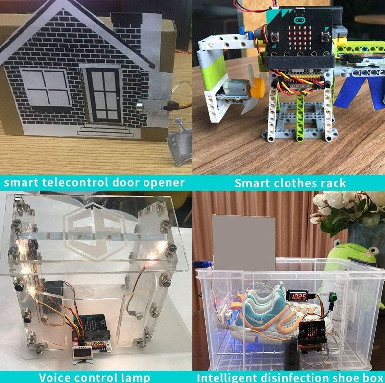 Kit De Sensores Inteligentes Micro:bit Casa Inteligente - Smart Home Kit - Sin Placa