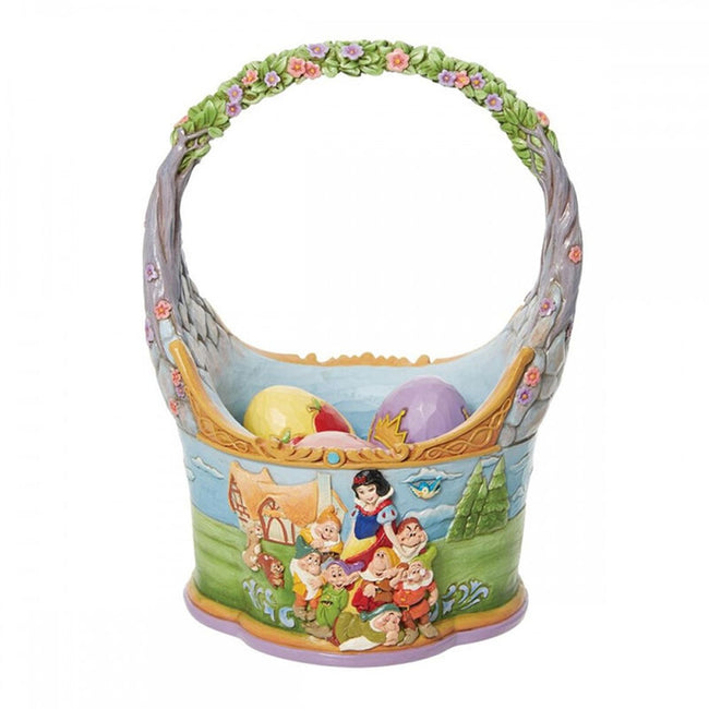 Cesta De Pascua Enesco Con 3 Huevos Blancanieves Hover Image