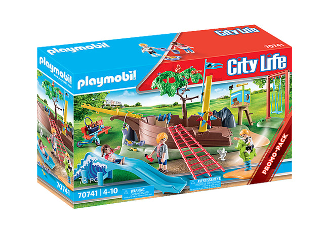 Playmobil City Life Parque De Aventuras Con Barco Naufragado Hover Image