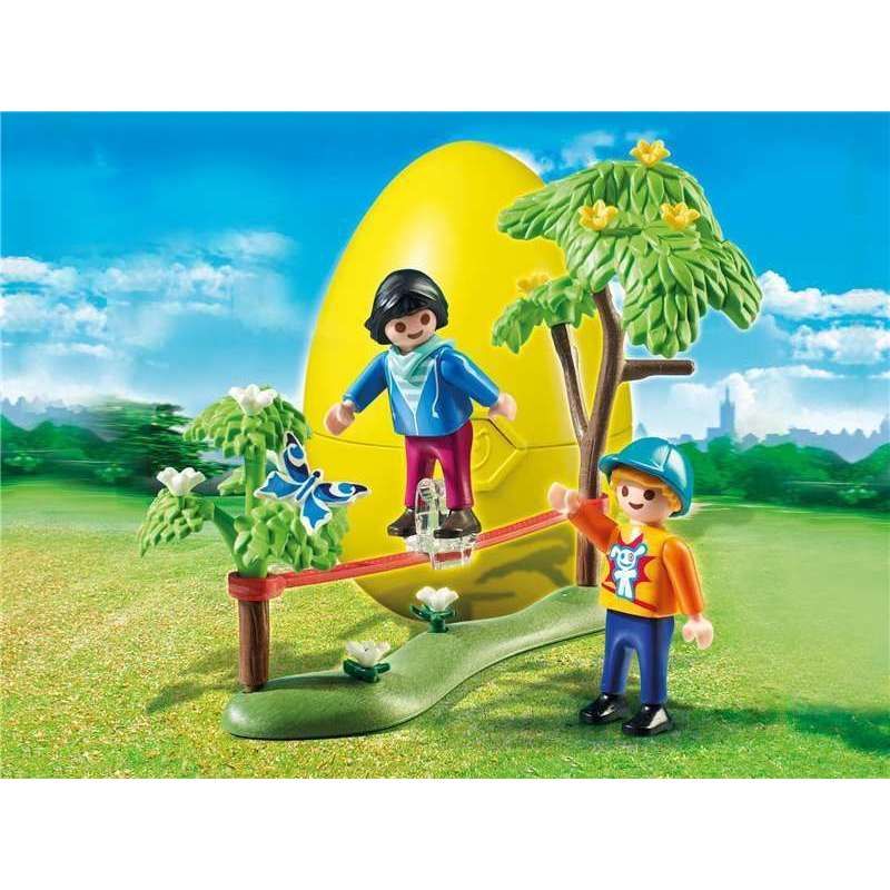 Playmobil Huevo De Pascua Nios Equilibristas