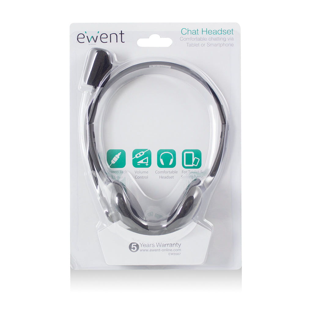 Auricular Ewent Ew3567 Con Microfono