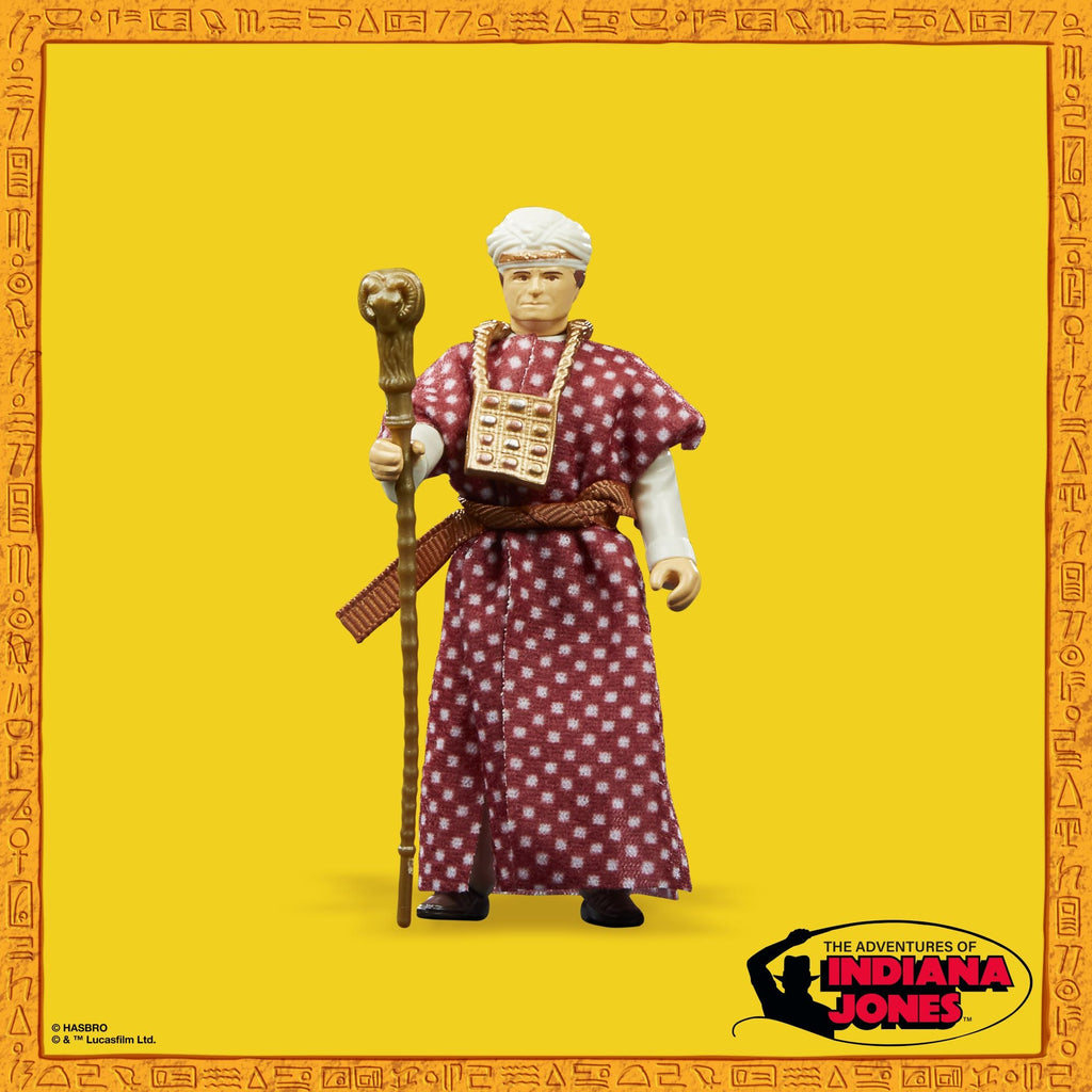 Figura Hasbro Retro Collection Indiana Jones Riders If The Lost Ark - Belloq (ceremonial)