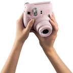 Camara Fujifilm Mini Instax 12 Flash - Autoexposicion - Rosa Pastel