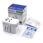Enchufe Universal Ewent Ew1470 Eu - Usa - Uk - Aus 2 X Usb - 3 X Usb Tipo C