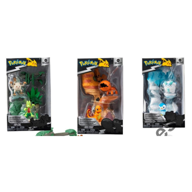 Pack Pokemon Mini Mundos + 2 Figuras Mundos Aleatorios Hover Image