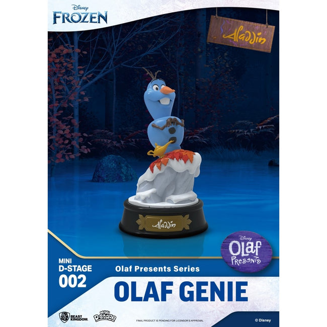 Figura Beast Kingdom Minidstage Disney Olaf Presenta Olaf Genio Hover Image