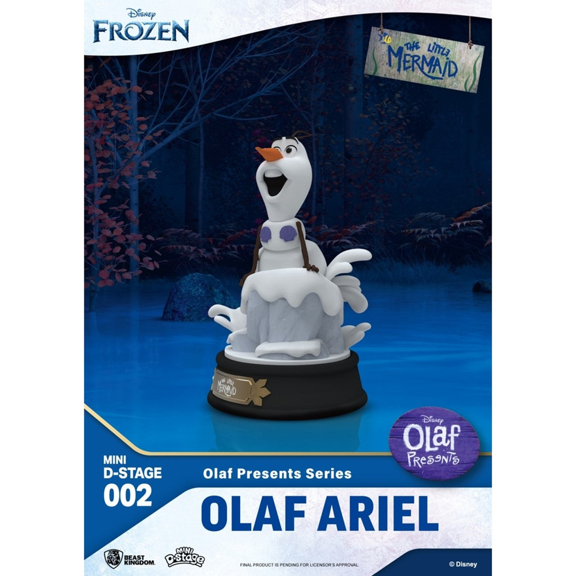 Figura Beast Kingdom Minidstage Disney Olaf Presenta Olaf