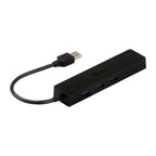 Hub I - Tec Usb 3.0 Delgado Con 3 Puertos Usb 3.0 Y Ethernet Glan Rj - 45