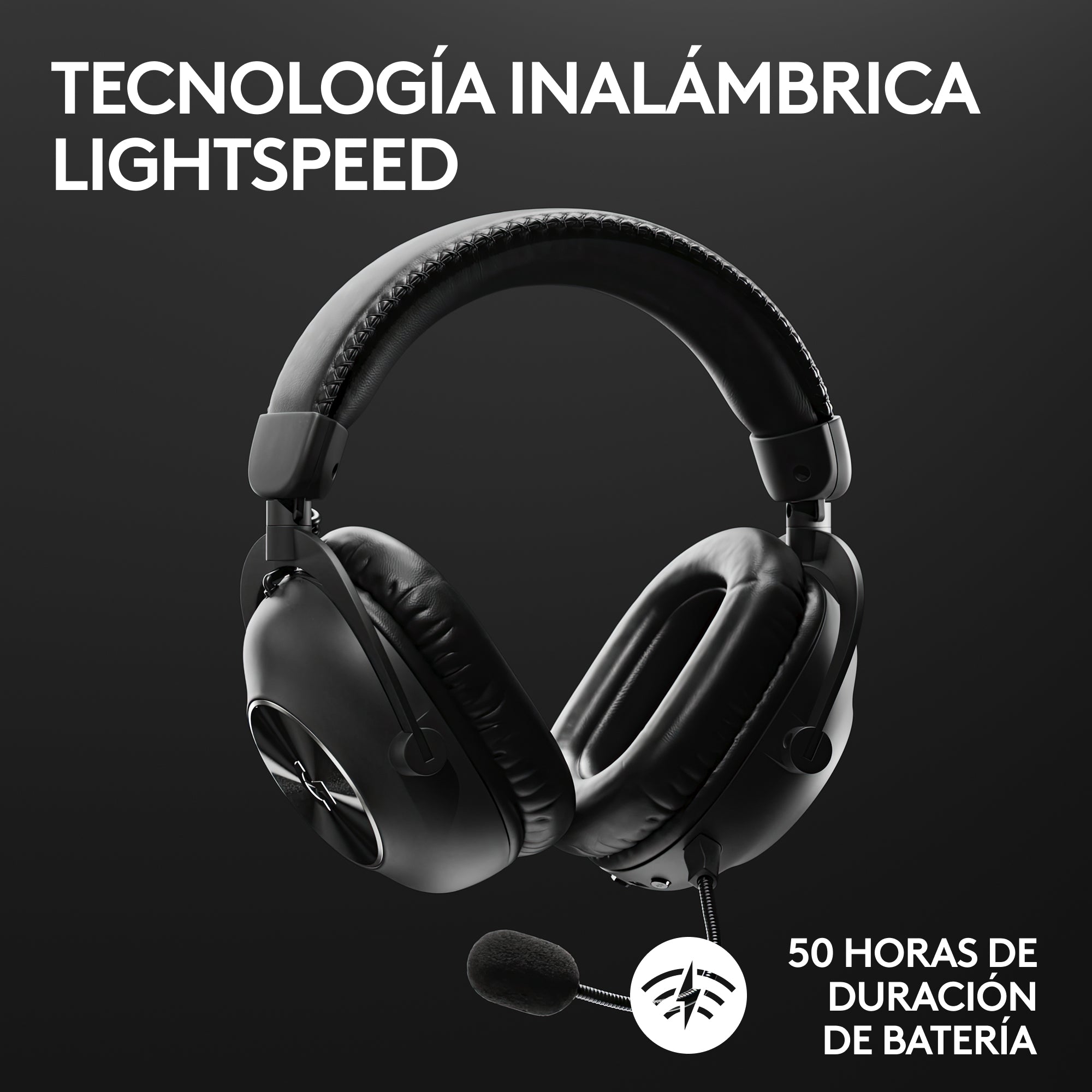 Auriculares Gaming Logitech G Pro X 2 Inalámbricos Con Lightspeed Negros