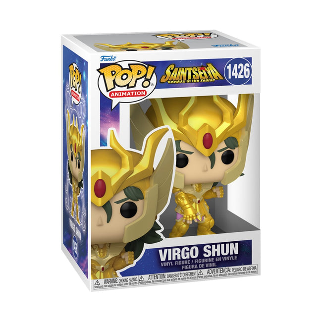 Funko Pop Saint Seiya Caballeros Del Zodiaco Gold Virgo Shun 72061 Main Image