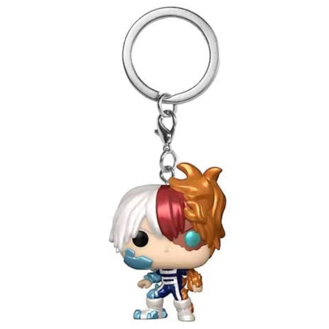 Llavero Funko Pop Keychain My Hero Academia Shoto Todoroki Efecto Metalico 48829 Hover Image