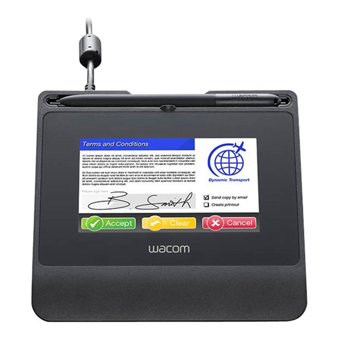 Digitalizador De Firma Wacom Stu - 540 5 Pulgadas