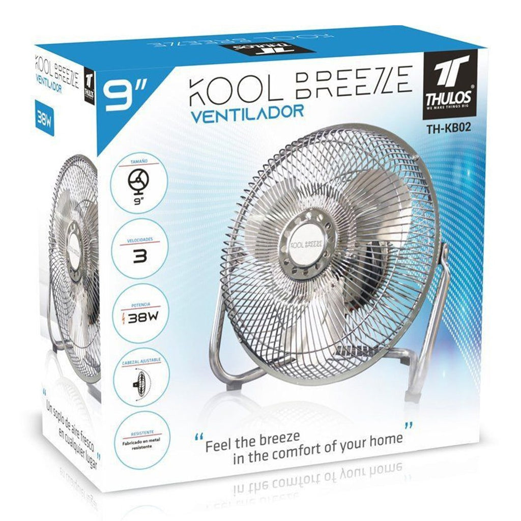 Ventilador De Alta Velocidad Thulos Th - Kb02 22cm 38w
